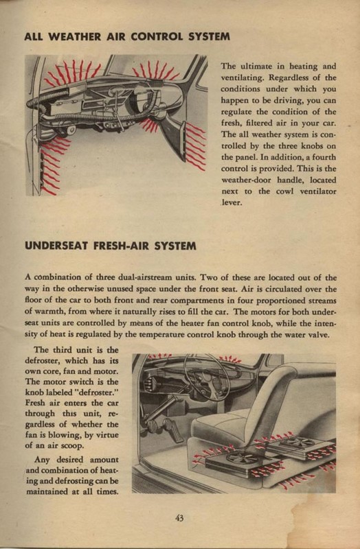 1946 Chrysler Owners Manual Page 23